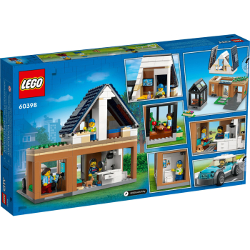 LEGO 60398 City Domek rodzinny i samochód elektryc